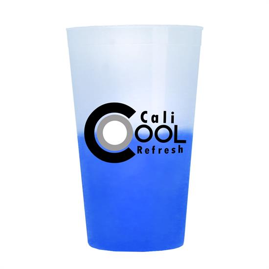 SC22XCC - Cups-On-The-Go 22 oz. Cool Color Change Stadium Cup